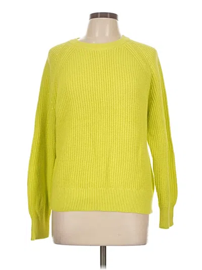 Pre-owned Jcrew Pullover Sweater In Yellow