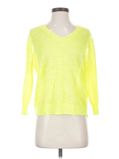 Pre-owned Jcrew Pullover Sweater In Yellow