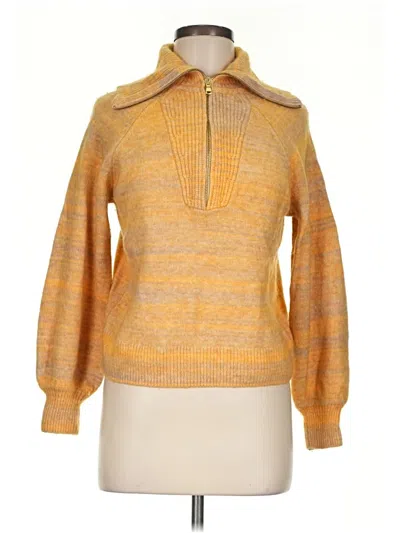 Pre-owned Jcrew Pullover Sweater In Yellow