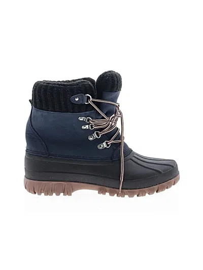 Pre-owned Jcrew Rain Boots In Blue