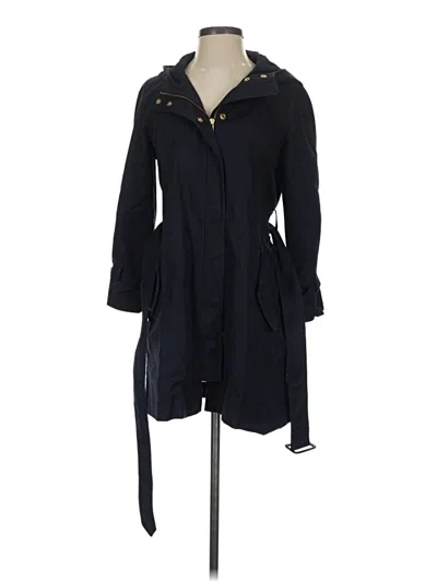 Pre-owned Jcrew Raincoat In Blue