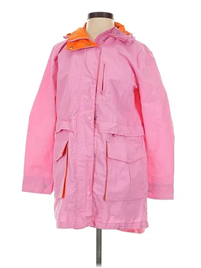 Pre-owned Jcrew Raincoat In Pink