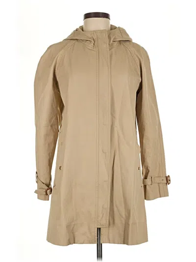 Pre-owned Jcrew Raincoat In Tan