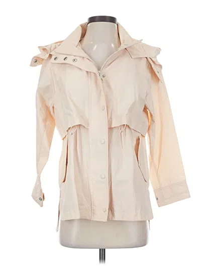 Pre-owned Jcrew Raincoat In White
