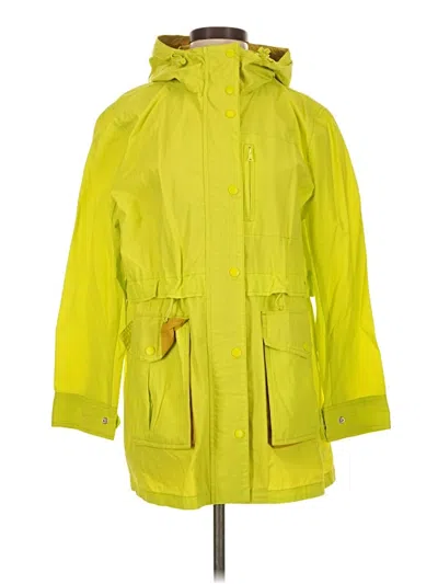 Pre-owned Jcrew Raincoat In Yellow