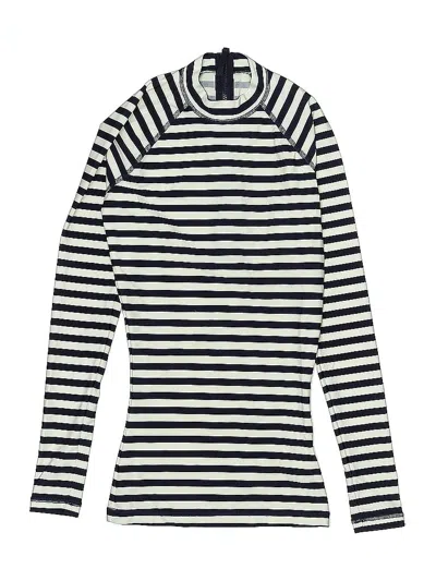 Pre-owned Jcrew Rash Guard In White