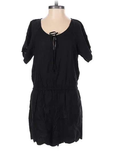 Pre-owned Jcrew Romper In Black