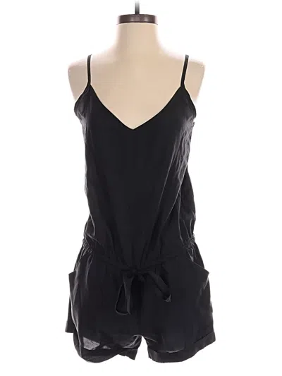 Pre-owned Jcrew Romper In Black