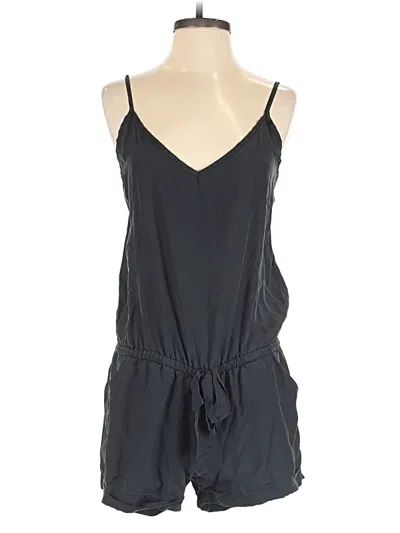 Pre-owned Jcrew Romper In Black