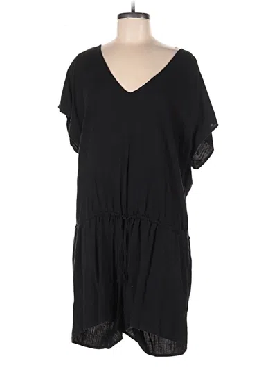 Pre-owned Jcrew Romper In Black