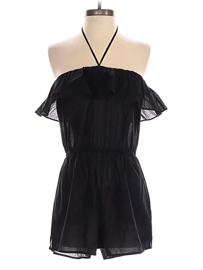 Pre-owned Jcrew Romper In Black