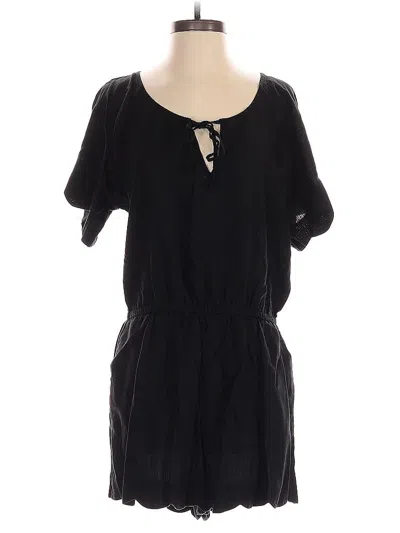 Pre-owned Jcrew Romper In Black