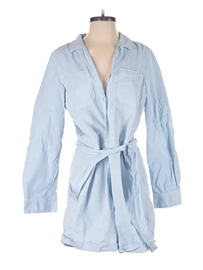 Pre-owned Jcrew Romper In Blue