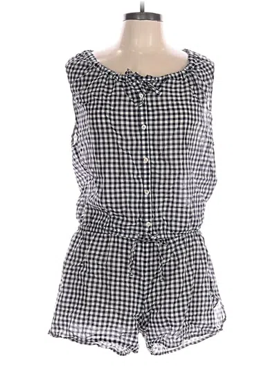 Pre-owned Jcrew Romper In Blue