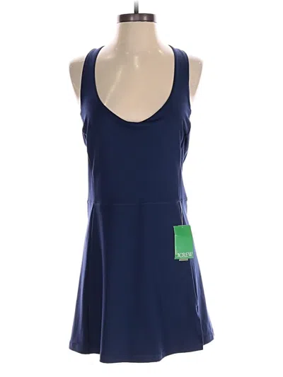 Pre-owned Jcrew Romper In Blue
