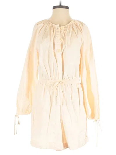 Pre-owned Jcrew Romper In Ivory
