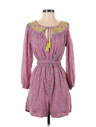 Pre-owned Jcrew Romper In Pink