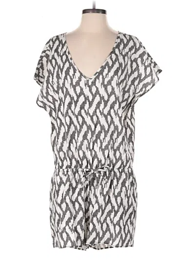 Pre-owned Jcrew Romper In Silver