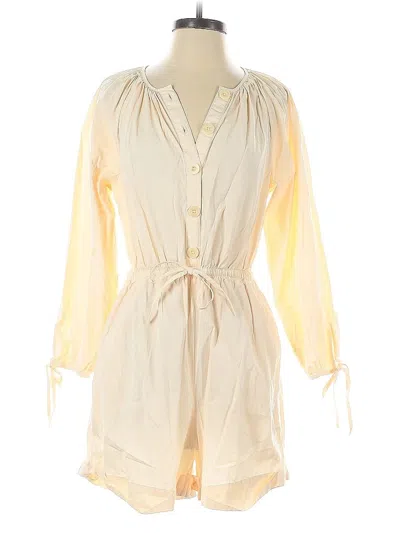 Pre-owned Jcrew Romper In White
