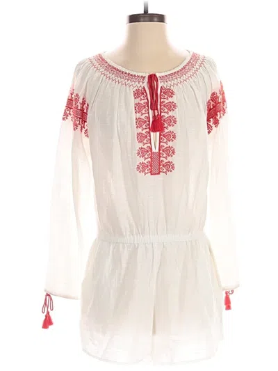 Pre-owned Jcrew Romper In White