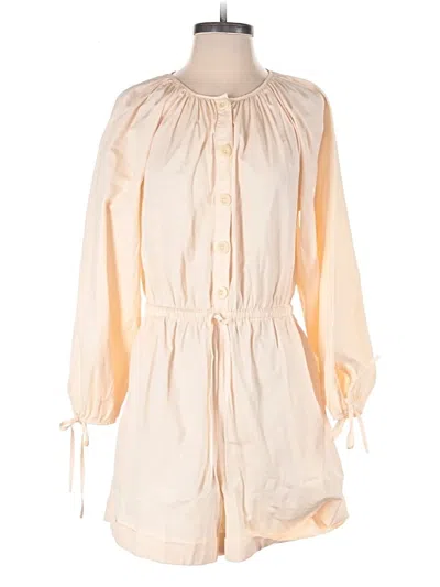 Pre-owned Jcrew Romper In White