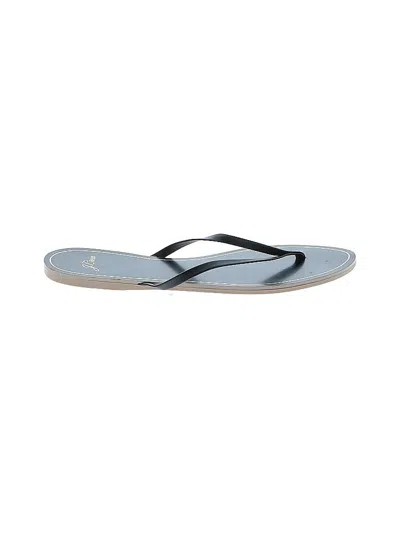 Pre-owned Jcrew Sandals In Black