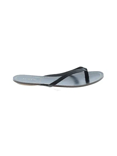 Pre-owned Jcrew Sandals In Black