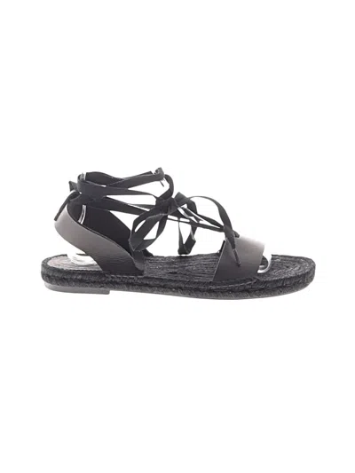 Pre-owned Jcrew Sandals In Black