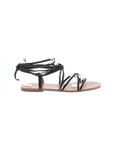 Pre-owned Jcrew Sandals In Black