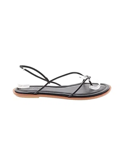 Pre-owned Jcrew Sandals In Black