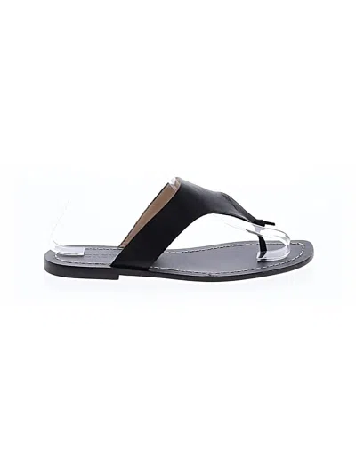 Pre-owned Jcrew Sandals In Black