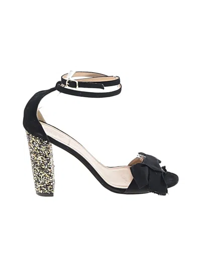 Pre-owned Jcrew Sandals In Black