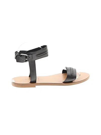 Pre-owned Jcrew Sandals In Black
