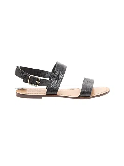 Pre-owned Jcrew Sandals In Black
