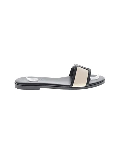 Pre-owned Jcrew Sandals In Black
