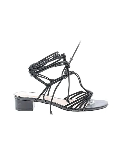 Pre-owned Jcrew Sandals In Black