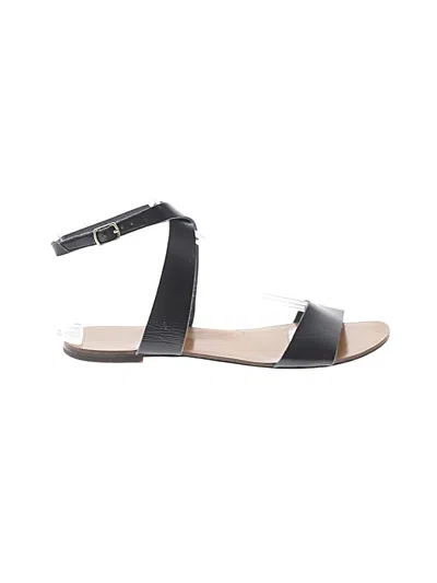 Pre-owned Jcrew Sandals In Black