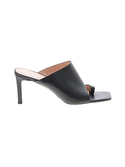 Pre-owned Jcrew Sandals In Black