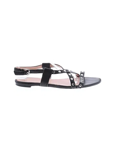 Pre-owned Jcrew Sandals In Black