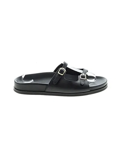 Pre-owned Jcrew Sandals In Black