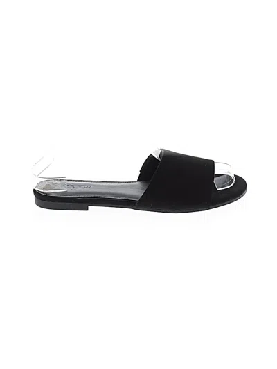 Pre-owned Jcrew Sandals In Black