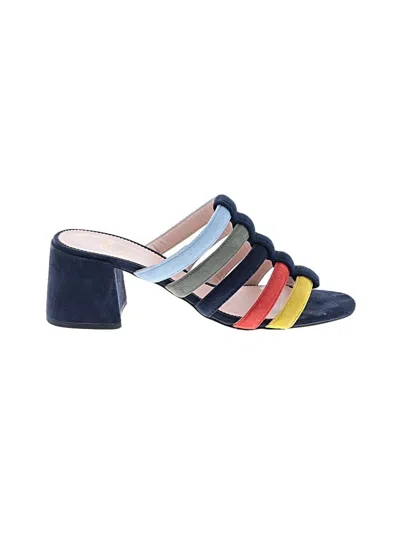 Pre-owned Jcrew Sandals In Blue
