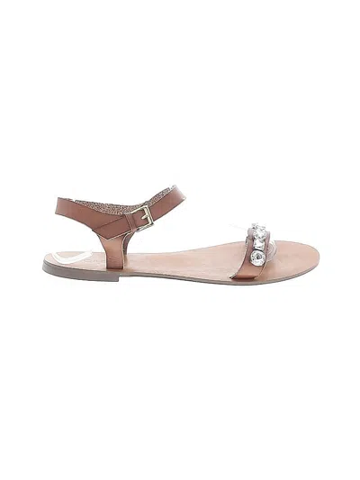 Pre-owned Jcrew Sandals In Brown