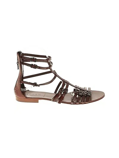 Pre-owned Jcrew Sandals In Brown