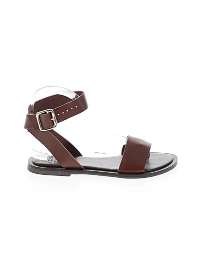 Pre-owned Jcrew Sandals In Brown