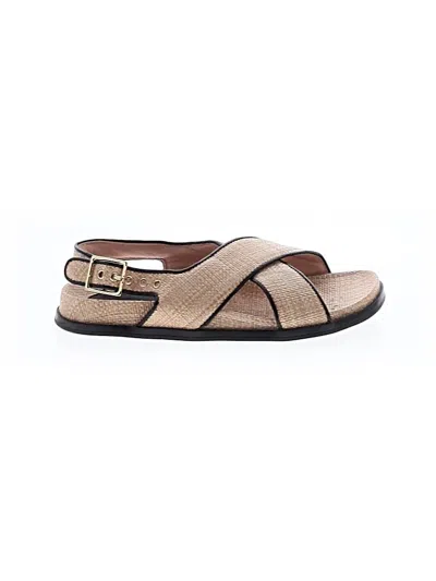 Pre-owned Jcrew Sandals In Brown