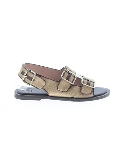 Pre-owned Jcrew Sandals In Brown