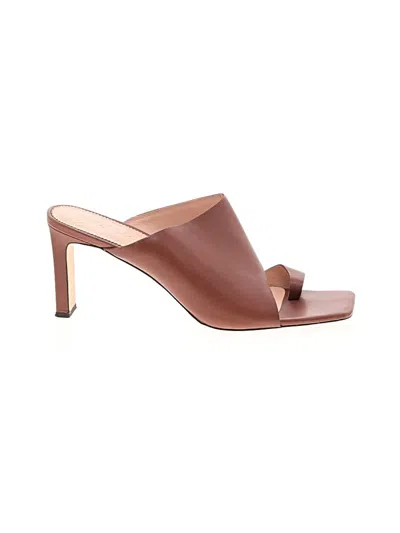 Pre-owned Jcrew Sandals In Brown