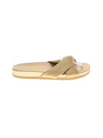 Pre-owned Jcrew Sandals In Gold