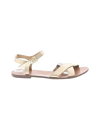 Pre-owned Jcrew Sandals In Gold